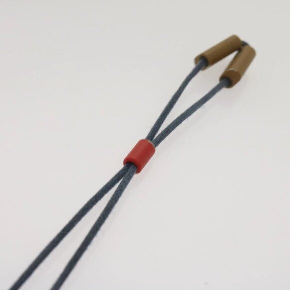 LOUIS VUITTON Collier Charms On The Go Necklace Blue M63648 LV Auth 69139 - Picture 10 of 12